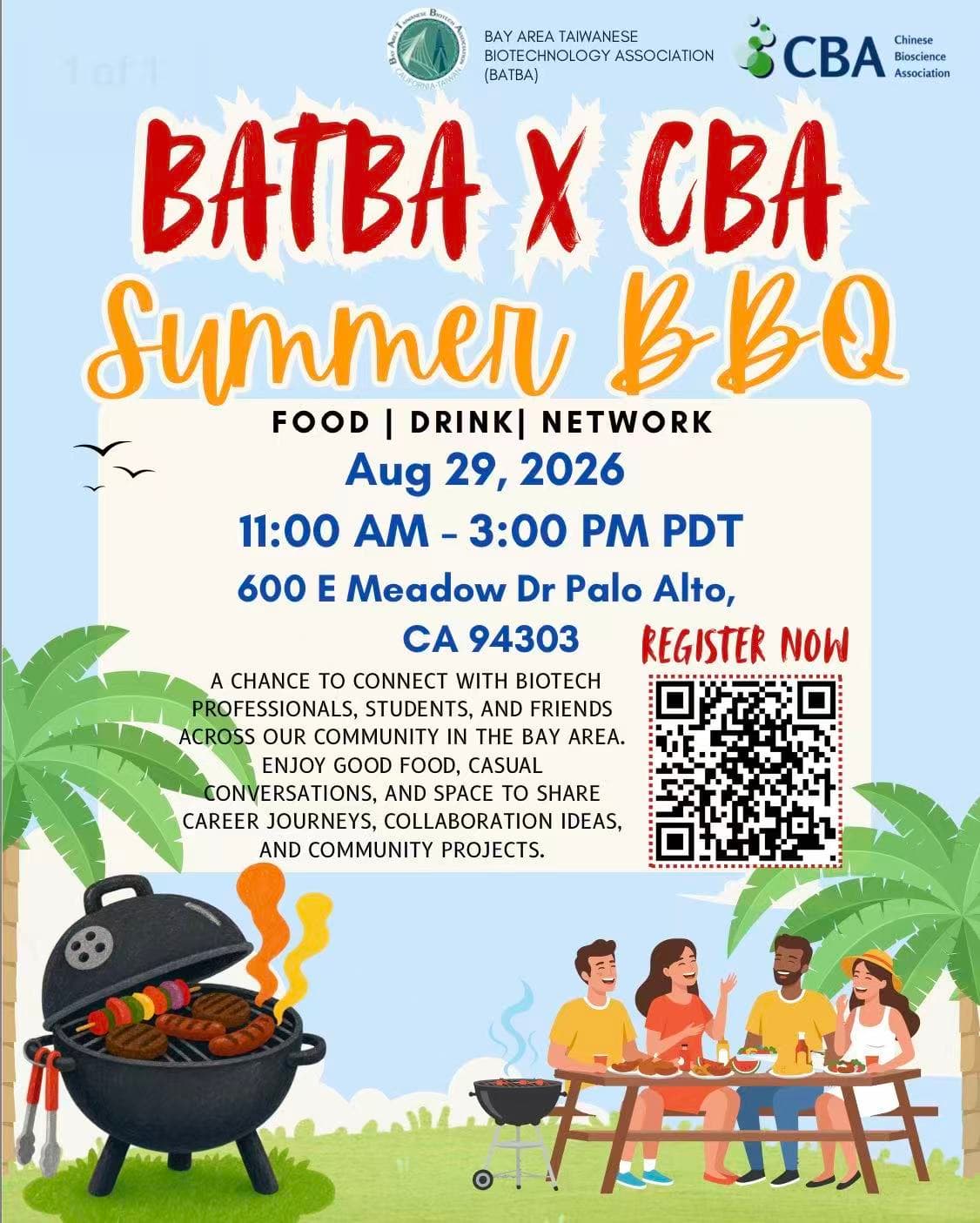 Annual Picnic — BATBA × CBA Summer BBQ — photo 1